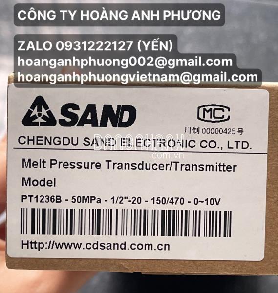 Đầu dò Sand nhập khẩu giá tốt tại Hoàng Anh Phương | PT1236B-50MPa