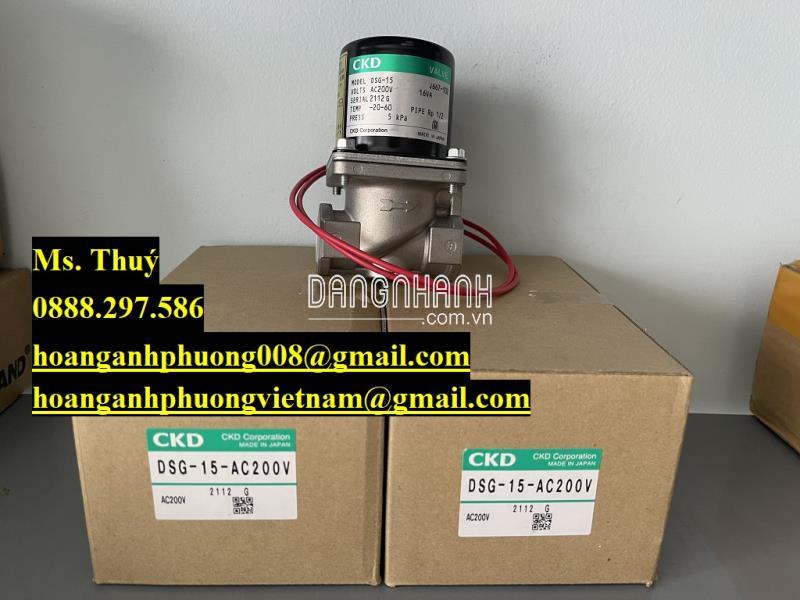  Van CKD DSG-15- AC200V | Giao hàng miễn phí toàn quốc