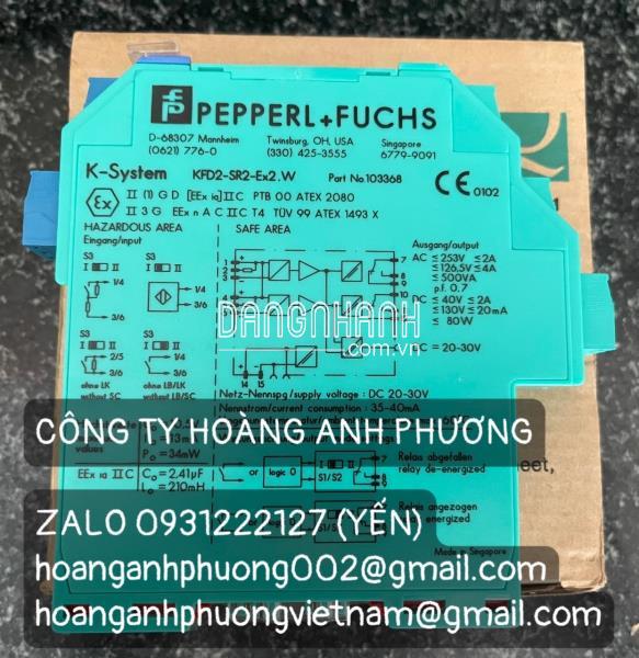 Bộ khuếch đại KFD2-SR2- Ex2.W | Peperl + Fuchs | Hoàng Anh Phương