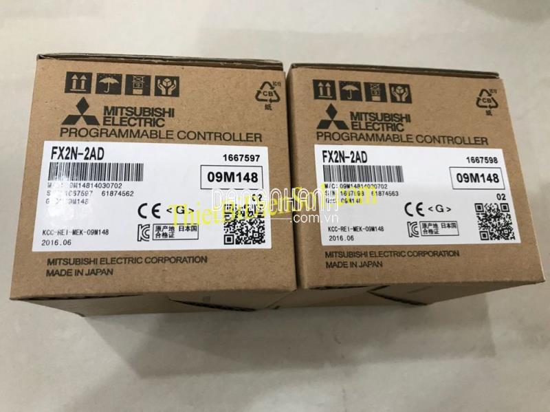 Module Mitsubishi FX2N-2AD -Cty Thiết Bị Điện Số 1