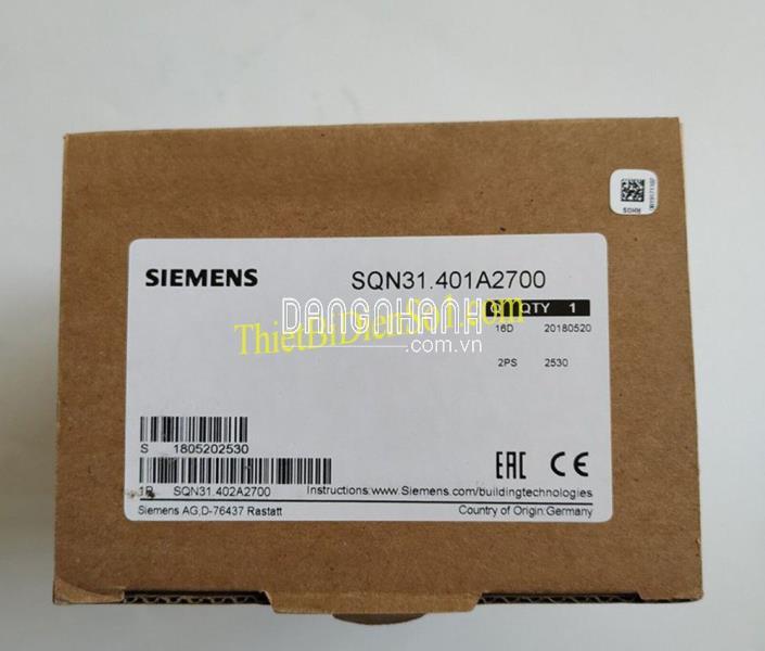 Bộ truyền động Siemens SQN31.401A2700 -Cty Thiết Bị Điện Số 1