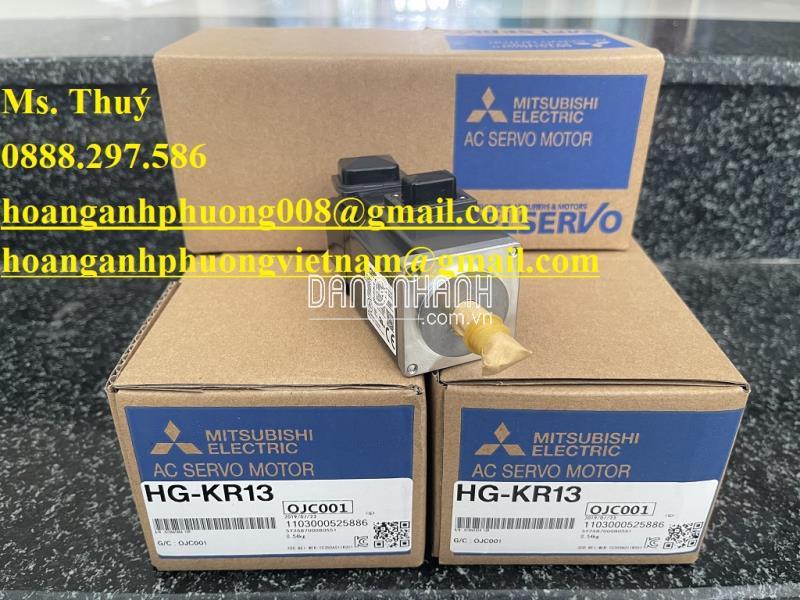 Bán động cơ Servo Mitsubishi HG-KR13 giá tốt nhất thị trường