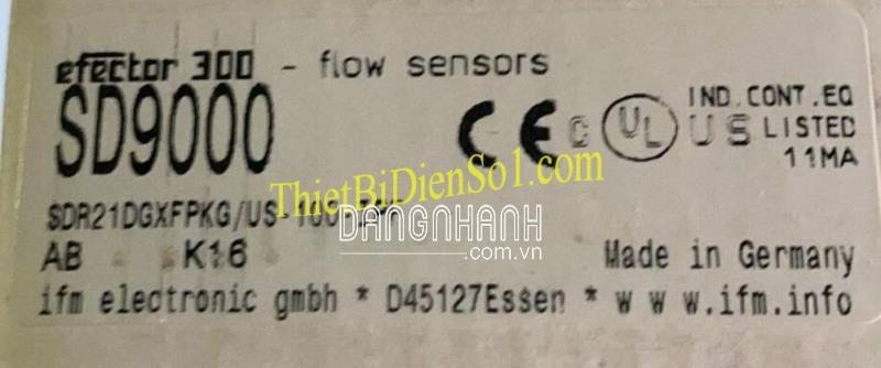 Máy đo khí nén IFM SD9000 -Cty Thiết Bị Điện Số 1