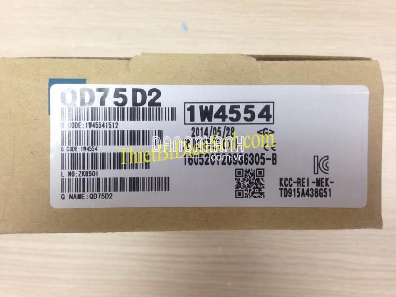 Mô đun Mitsubishi QD75D2 -Cty Thiết Bị Điện Số 1
