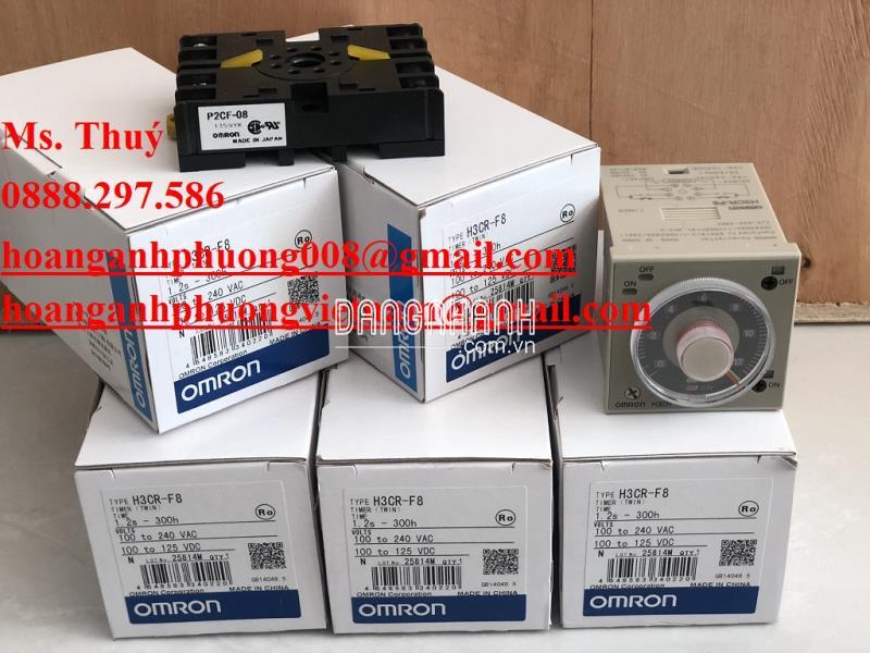 Relay thời gian Omron H3CR-F8 AC100-240 chính hãng