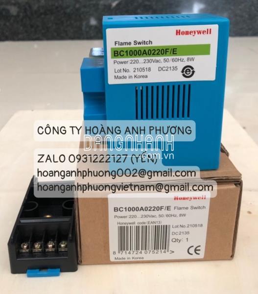 BC1000A0220F/E | Flame switch Honeywell | Nhập khẩu trực tiếp