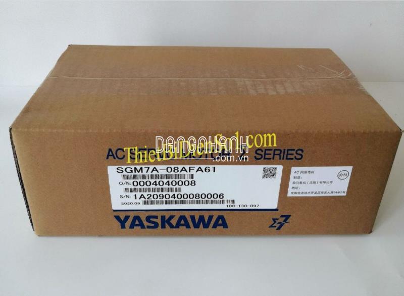 Servo driver Yaskawa SGM7A-08AFA61 -Cty Thiết Bị Điện Số 1