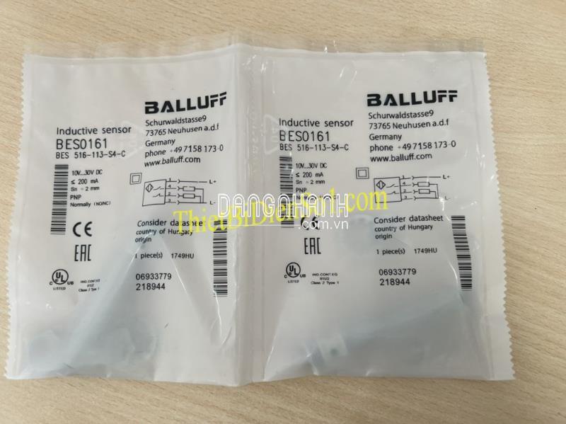 Cảm biến Balluff BES0161 BES 516-113-S4-C -Cty Thiết Bị Điện Số 1