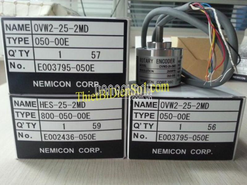 Encoder Nemicon OVW2-25-2MD -Cty Thiết Bị Điện Số 1