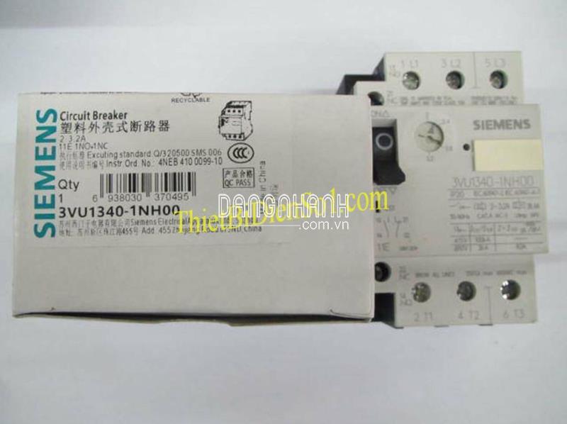 Bộ ngắt mạch Siemens 3VU1340-1NH00 -Cty Thiết Bị Điện Số 1