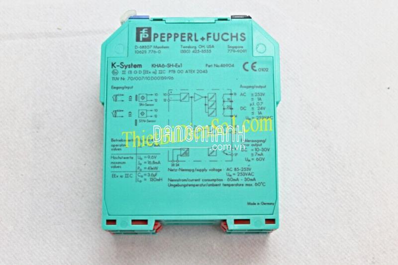 Bộ khuếch đại Pepperl & Fuchs KHA6-SH-Ex1 -Cty Thiết Bị Điện Số 1