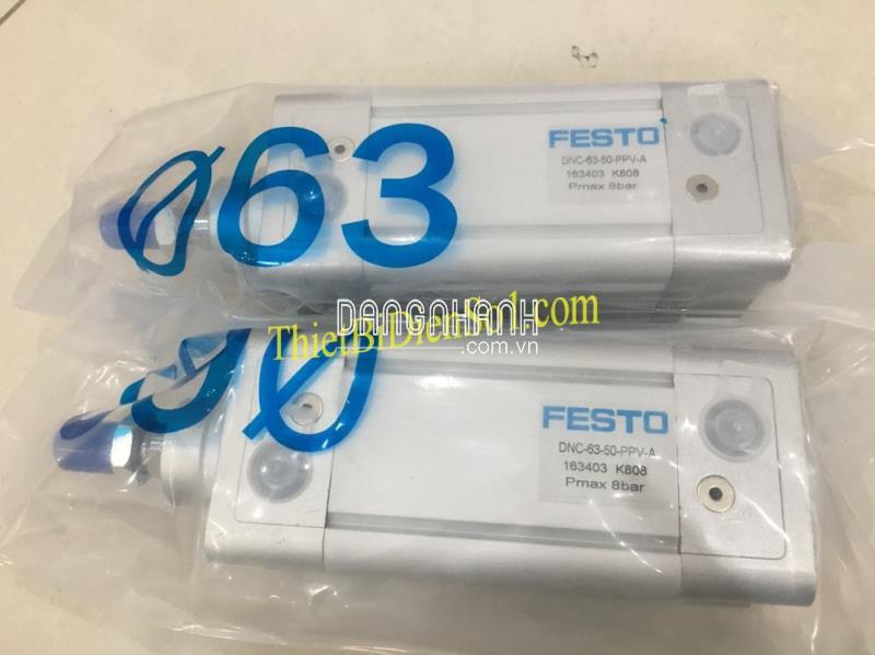 Xy lanh Festo DNC-63-50-PPV-A-S6 163398 -Cty Thiết Bị Điện Số 1