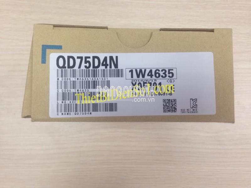 Module Mitsubishi QD75D4N -Cty Thiết Bị Điện Số 1