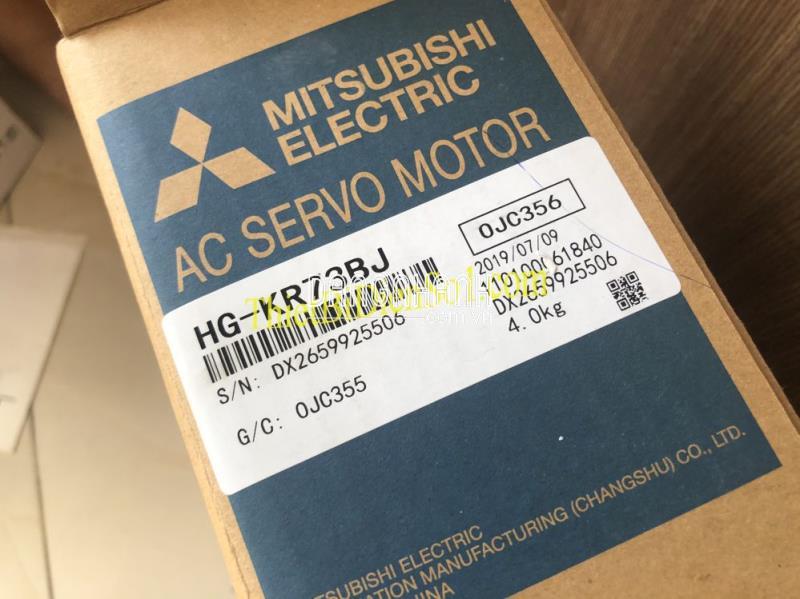 Servo motor Mitsubishi HG-KR73BJ -Cty Thiết Bị Điện Số 1