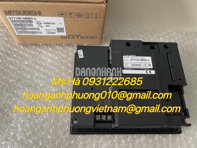 Mitsubishi GT1150-QBBD-C dòng HMI bảo hành 12 tháng