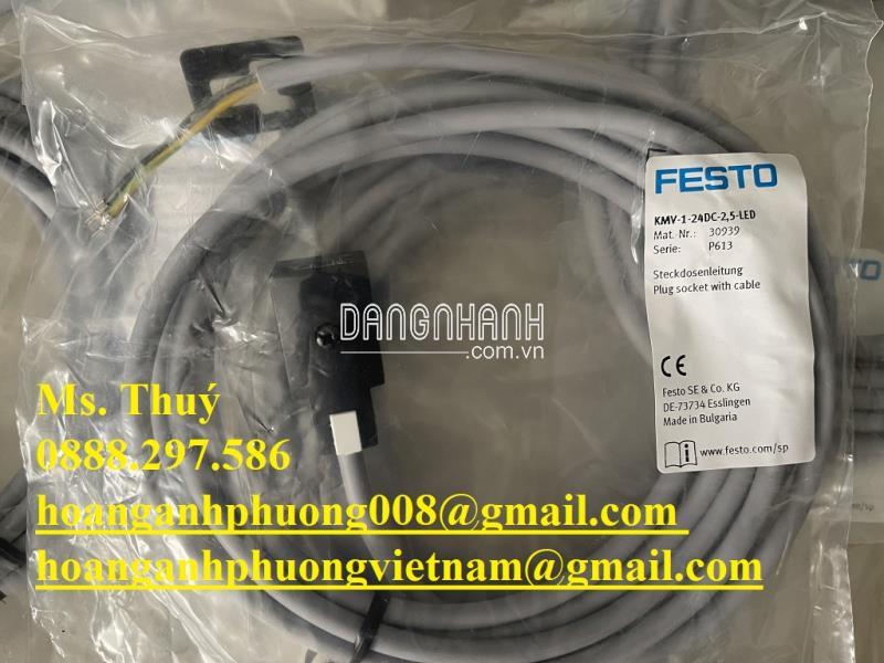 Cáp kết nối chính hãng Festo KMC-1-24DC-2,5-LED