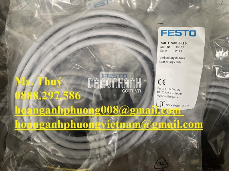 Chính hãng Festo KMC-1-24DC-5-LED | Cáp kết nối giá tốt
