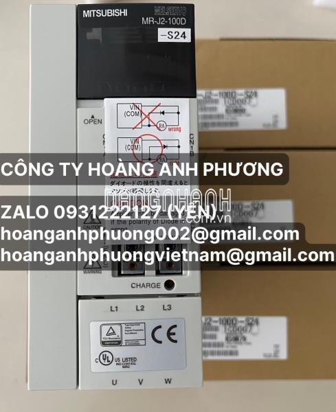 MR-J2-100D-S24 Bộ điều khiển Mitsubishi giá tốt chính hãng