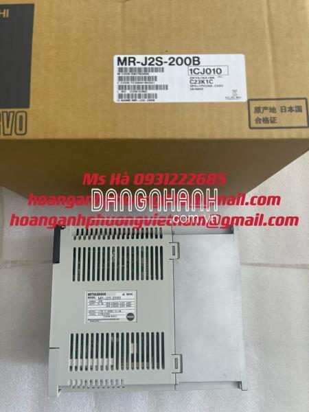 Chính hãng 100% | Bộ driver MR-J2S-200B | hãng mitsubishi 