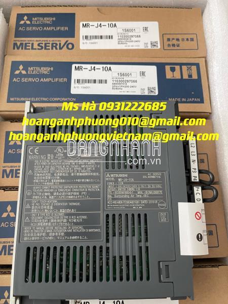 Bộ điều khiển servo dòng amplifier mitsubishi MR-J4-10A 