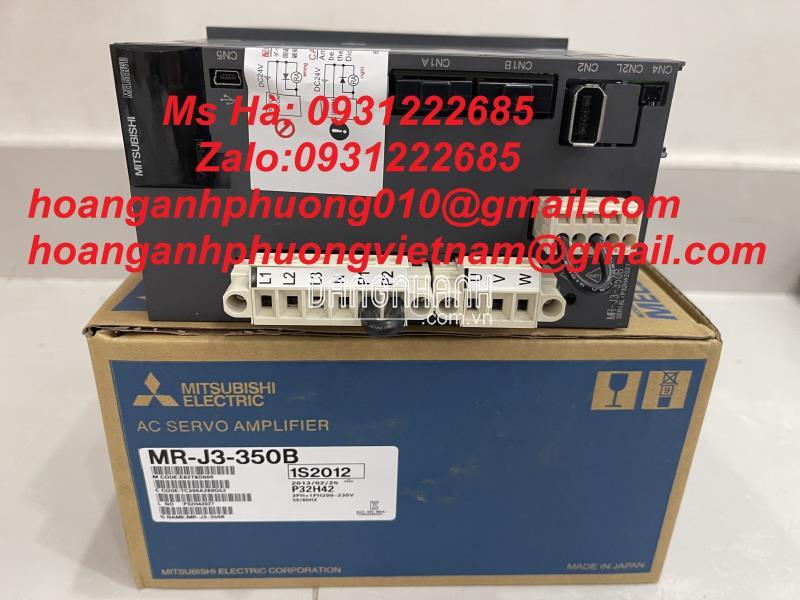 Bộ driver MR-J3-350B mitsubishi - Hoàng Anh Phương 