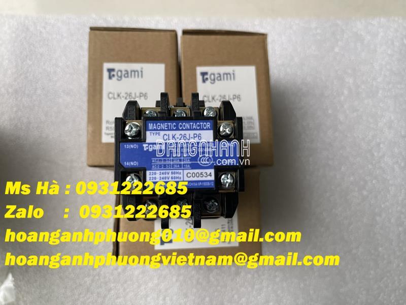 Chuyên dòng contactor nhập khẩu Togami CLK-26J-P6