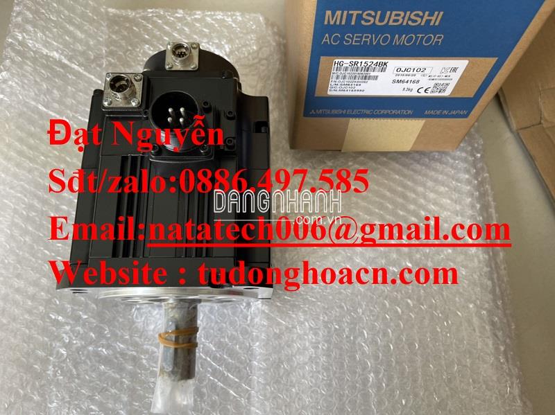 HG-SR1524BK bộ động cơ 1.5kw mới nhập khẩu Mitsubishi - bảo hành 1 năm 