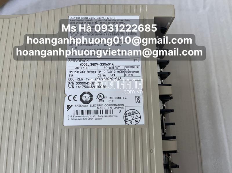 SGDV-330A01A motor yaskawa driver - giá cạnh tranh 