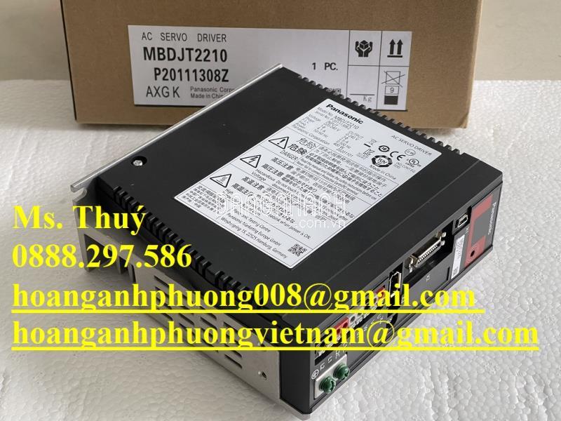 Servo Driver Panasonic MBDJT2210 | Nhập khẩu mới 100%