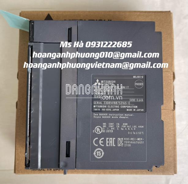 Module mở rộng dòng Q series mitsubishi Q68ADI