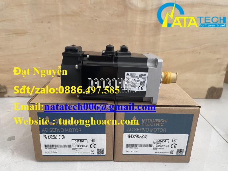 HG-KN23BJ-S100 bộ động cơ có thắng chống dầu chính hãng Mitsubishi mới 