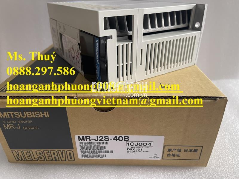 Hàng nhập khẩu - Bộ điều khiển Servo Mitsubishi MR-J2S-40B