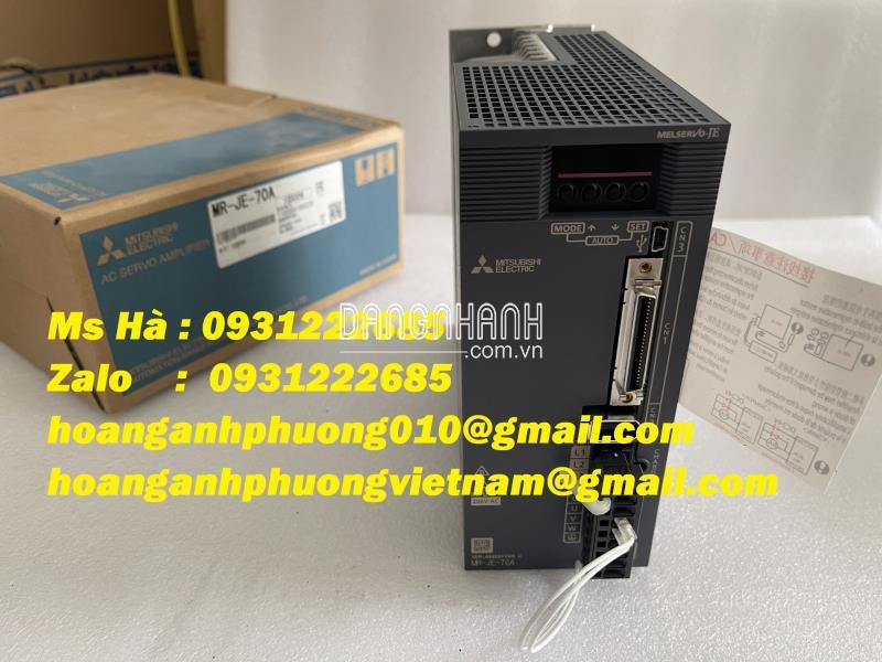 Chính hãng mitsubishi MR-JE-70A bộ servo điều khiển 