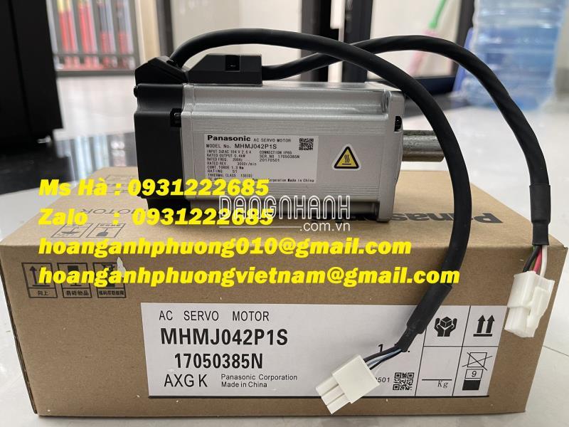 Ac servo motor MHMJ042P1S 0.4kW chính hãng panasonic 