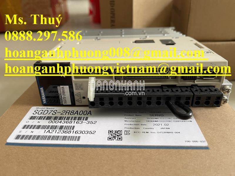 Servo Drive Yaskawa SGD7S-2R8A00A - Chính hãng - New 100%