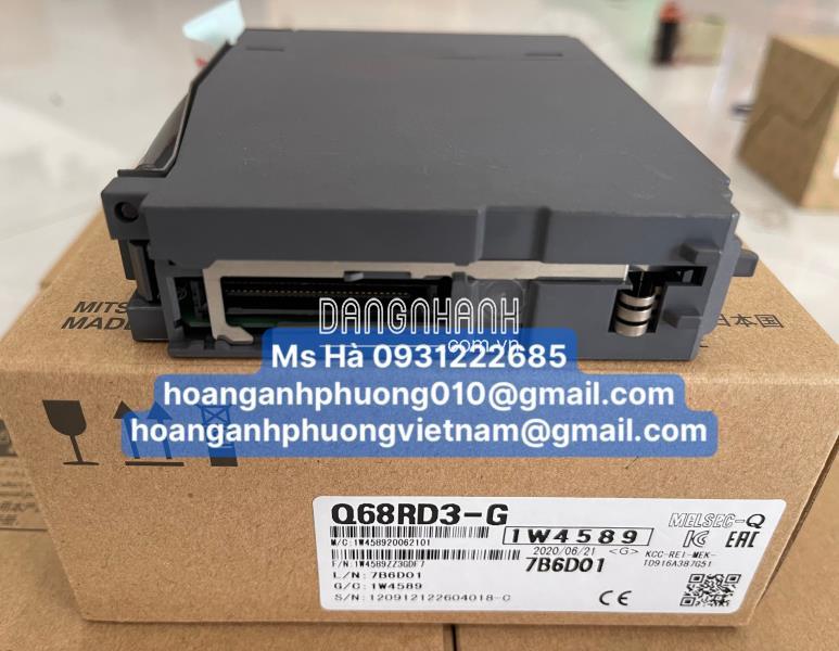 Module input mitsusbishi chính hãng Q68RD3-G 