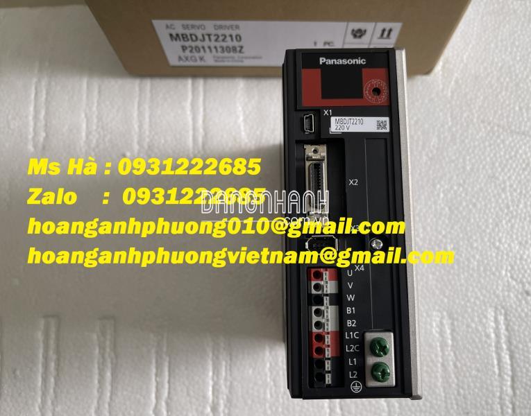 Chính hãng servo motor 400W MBDJT2210 Panasonic 