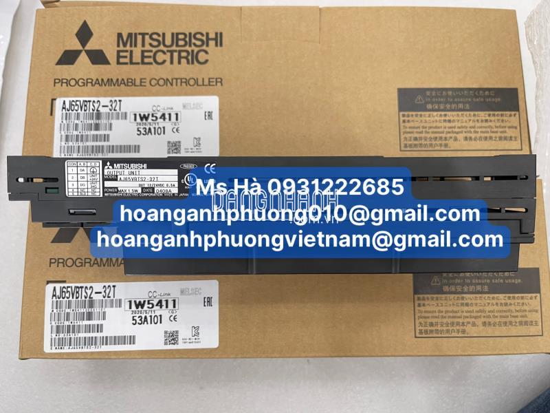 CC-link hãng mitsubishi AJ65VBTS2-32T hàng nhập, mới 100%