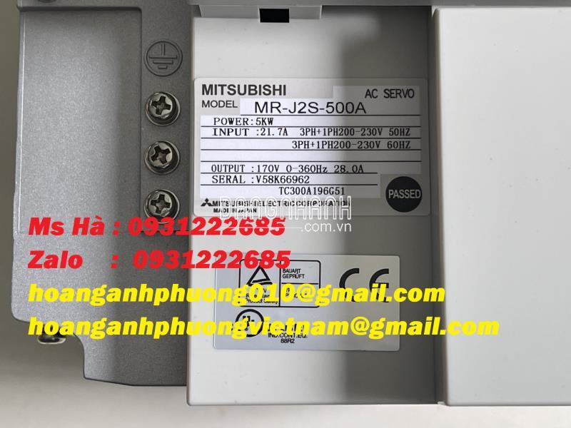 MR-J2S-500A | Bộ điều chỉnh dòng điện mitsubishi 5kW 