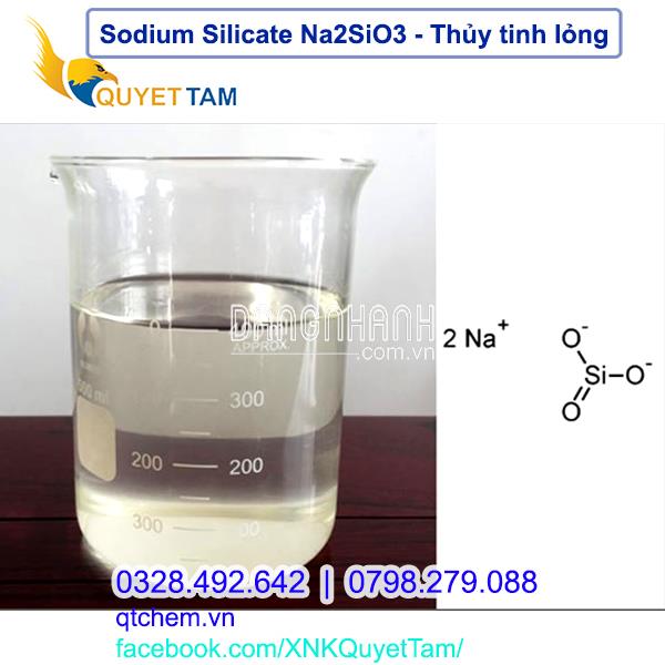 Thủy tinh lỏng – Silicate dạng lỏng (Na2SiO3.5H2O - Sodium Metasilicate Pentahydrate)