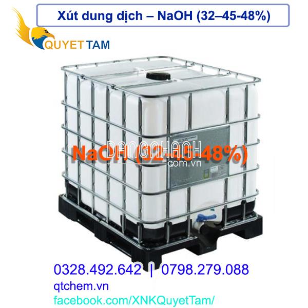 Xút dung dịch – NaOH (32-45-48-50%) | Quy cách: Bồn - Tank - Phuy – Can