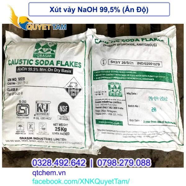 Xút vảy Ấn Độ NaOH 99% - Caustic Soda Flake