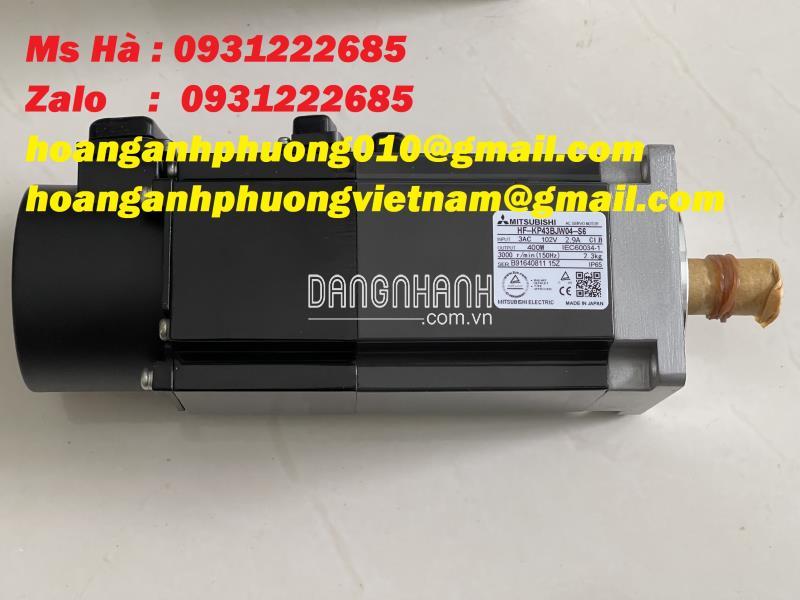 Servo 400W động cơ mitsubishi HF-KP43BJW04-S6 