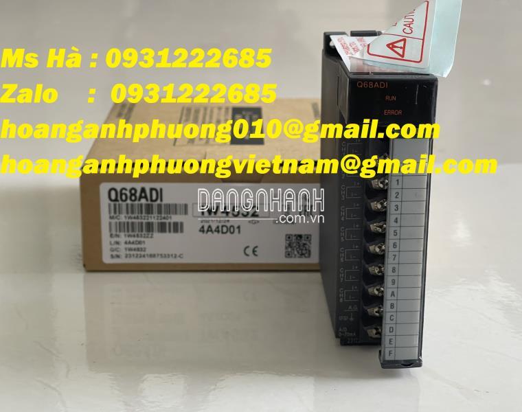 Analog I/O Module Q series mitsubishi Q68ADI hàng mới 