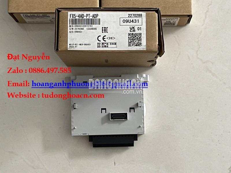 FX5-4AD-PT-ADP Mô đun mở rộng Analoge Mitsubishi chính hãng