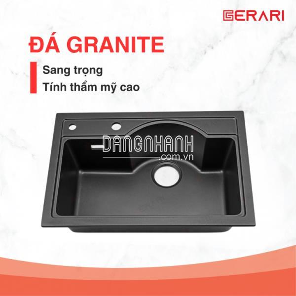 Bồn Rửa Bát 1 Hố Chất Liệu Đá Granit Cao Cấp Thiết Kế Sang Trọng