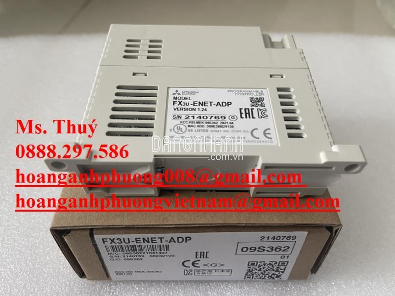 FX3U-ENET-ADP - Module PLC Mitsubishi - Hàng chuẩn Japan