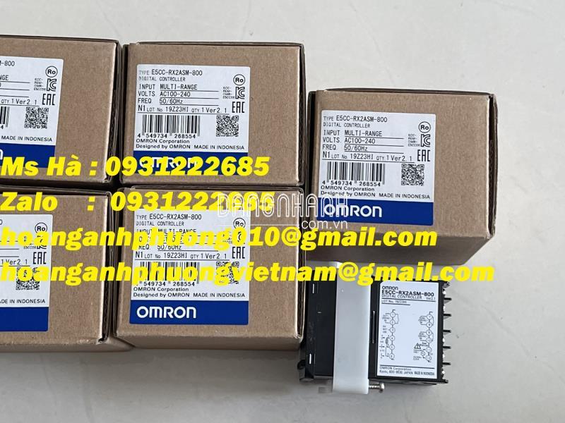 Bộ điều khiển E5CC series hãng Omron E5CC-RX2ASM-800 nhập mới 