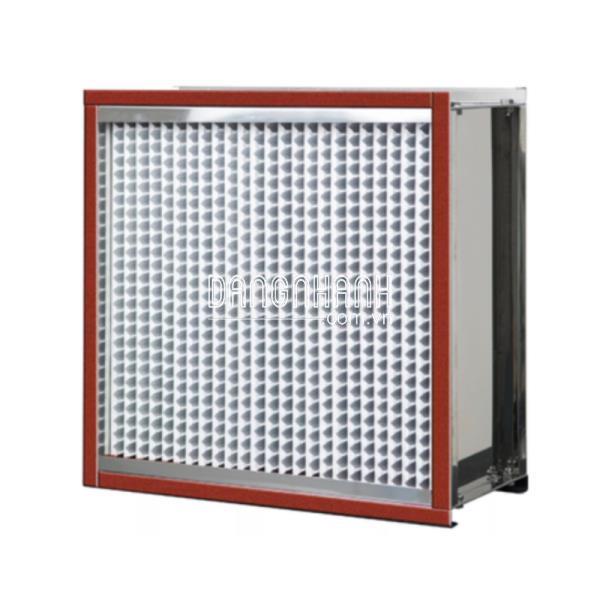Lọc AAF, Lọc Hepa chịu nhiệt H13 khung inox 304 610x305x305mm