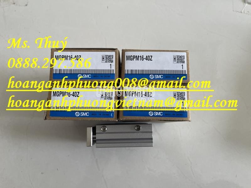 Xi lanh SMC MGPM16-40Z - Chuyên hàng nhập khẩu - Bình Dương